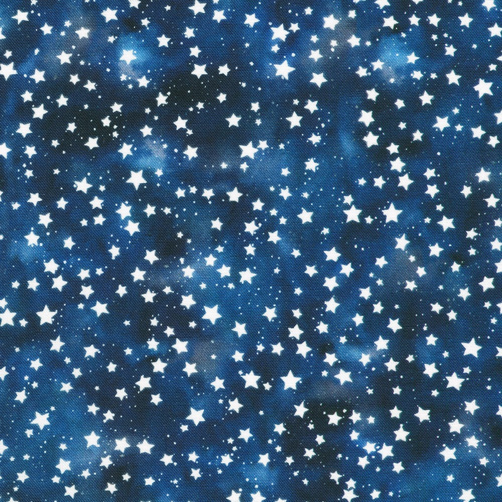 STARS AND STRIPES White Stars on Blue