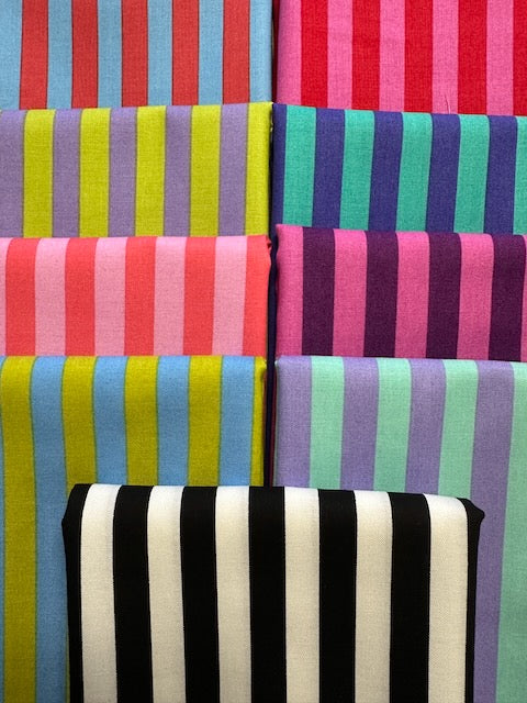 TULA TENT STRIPE 9 Fat Quarters