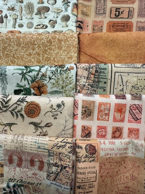 TIM HOLTZ PALETTE Oange 10 half yards