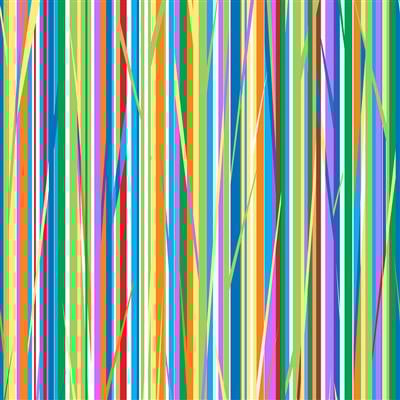 AMAZING ALPHABET Stripe multi color